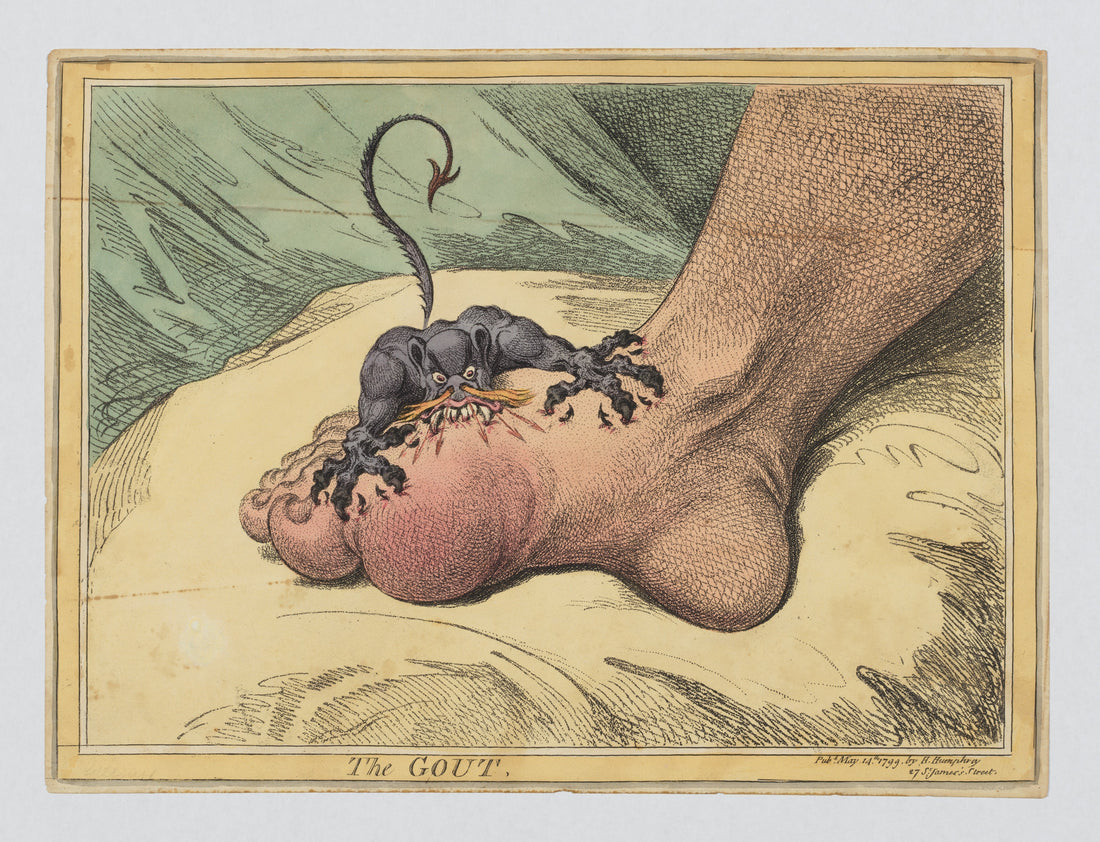 The Gout de James Gillray (14 Mayo 1799)